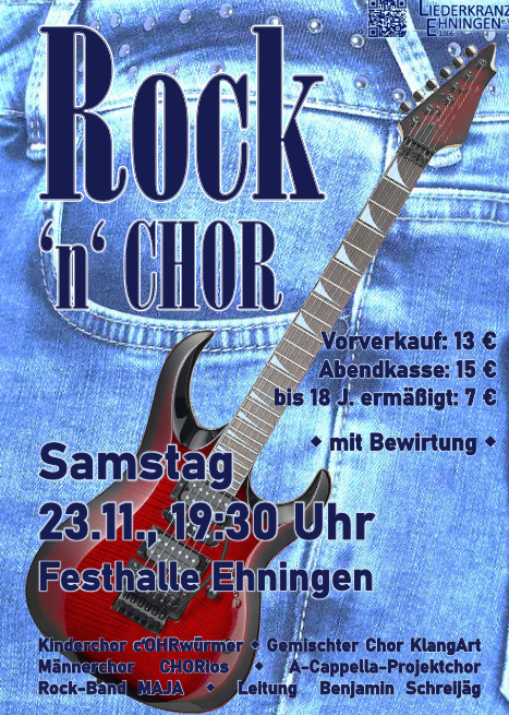 Chorkonzert Rock 'n' Chor - LK Ehningen @ Festhalle Ehningen