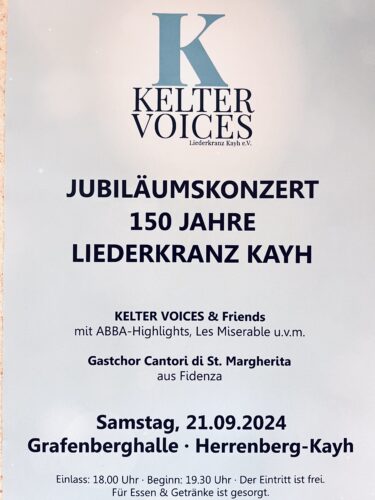 150 Jahre LK Kayh Kelter Voices @ Grafenberghalle Herrenberg-Kayh